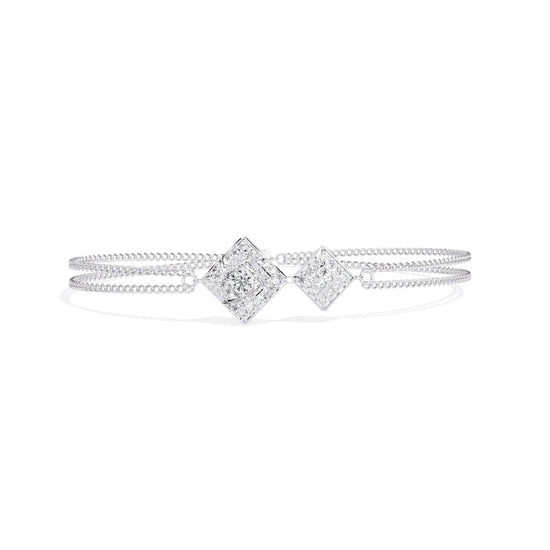 Twin Muse Moissanite Bracelet