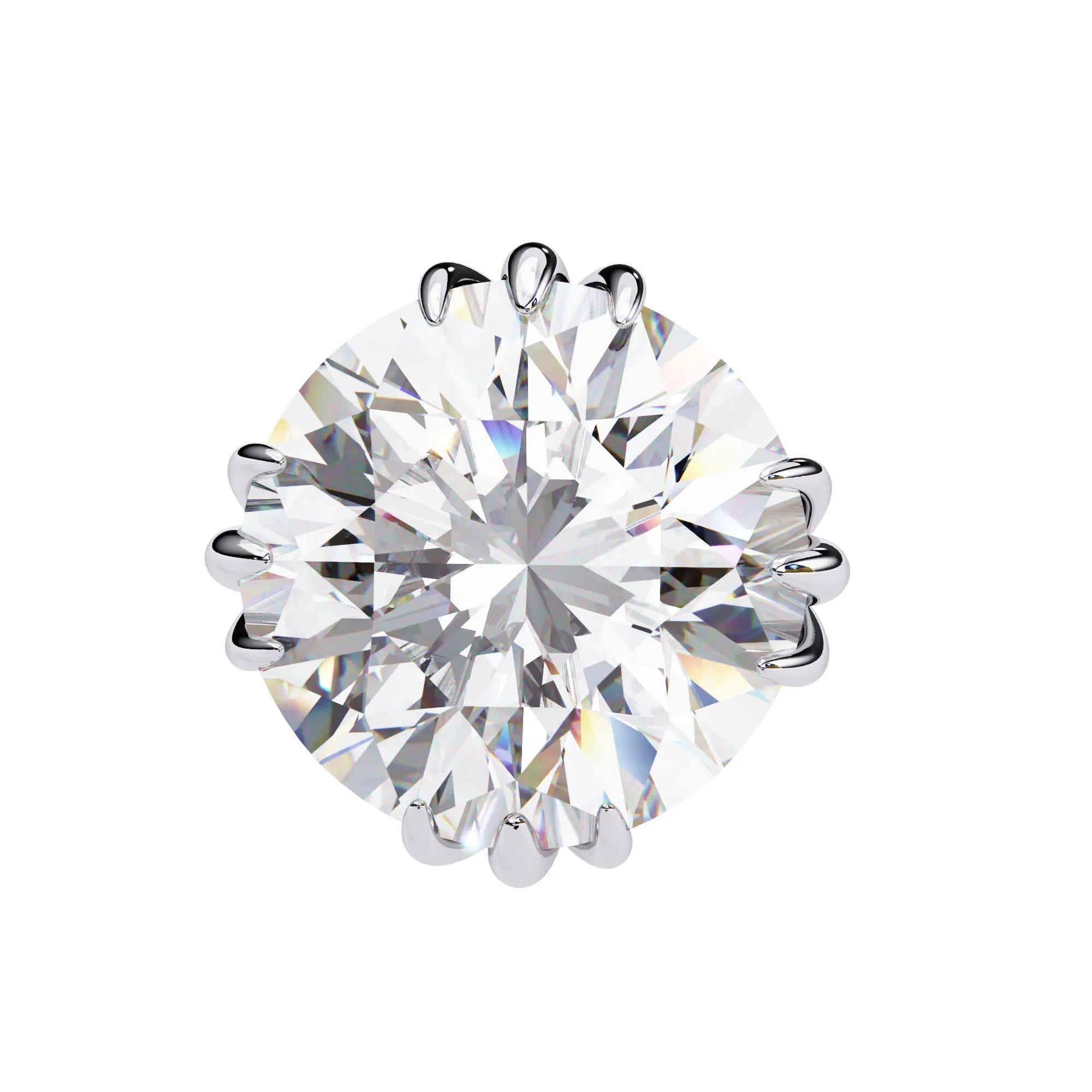 Brilliant Round Cut Lab Diamond Studs Earrings