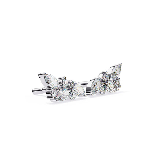 Marquise Cluster Lab Diamond Studs Earring