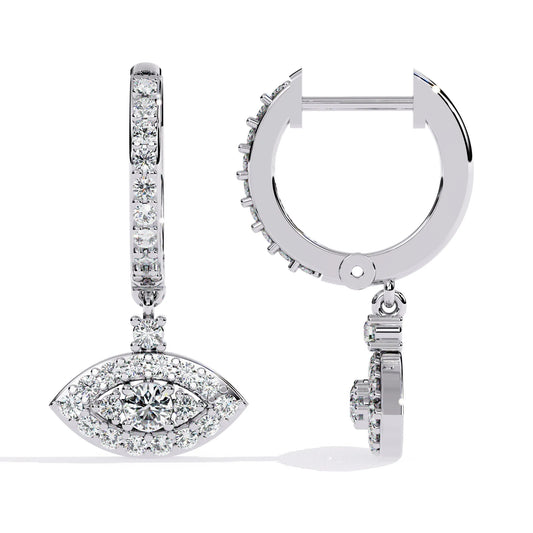 Mystic Eye Lab Diamond Earrings