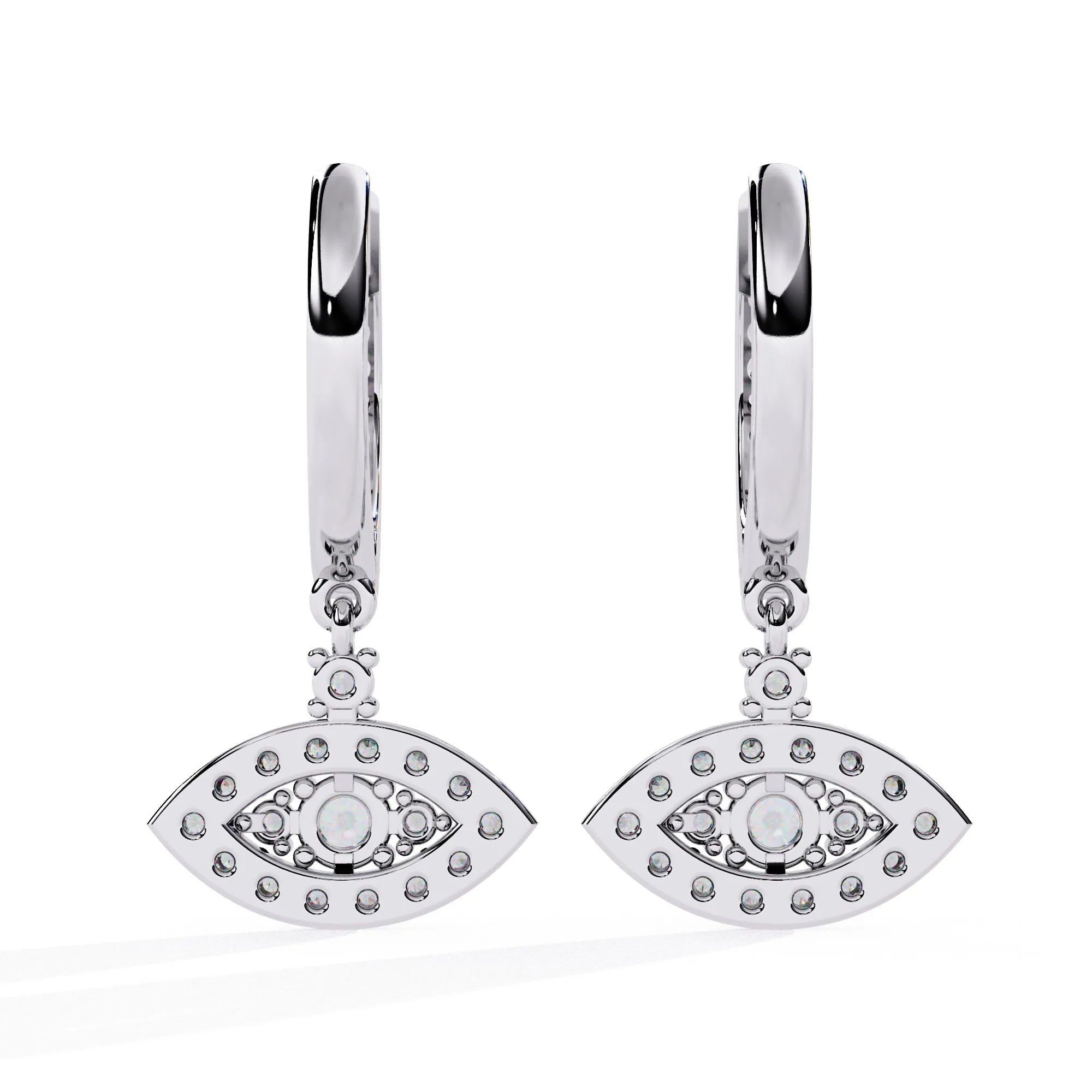 Mystic Eye Lab Diamond Earrings