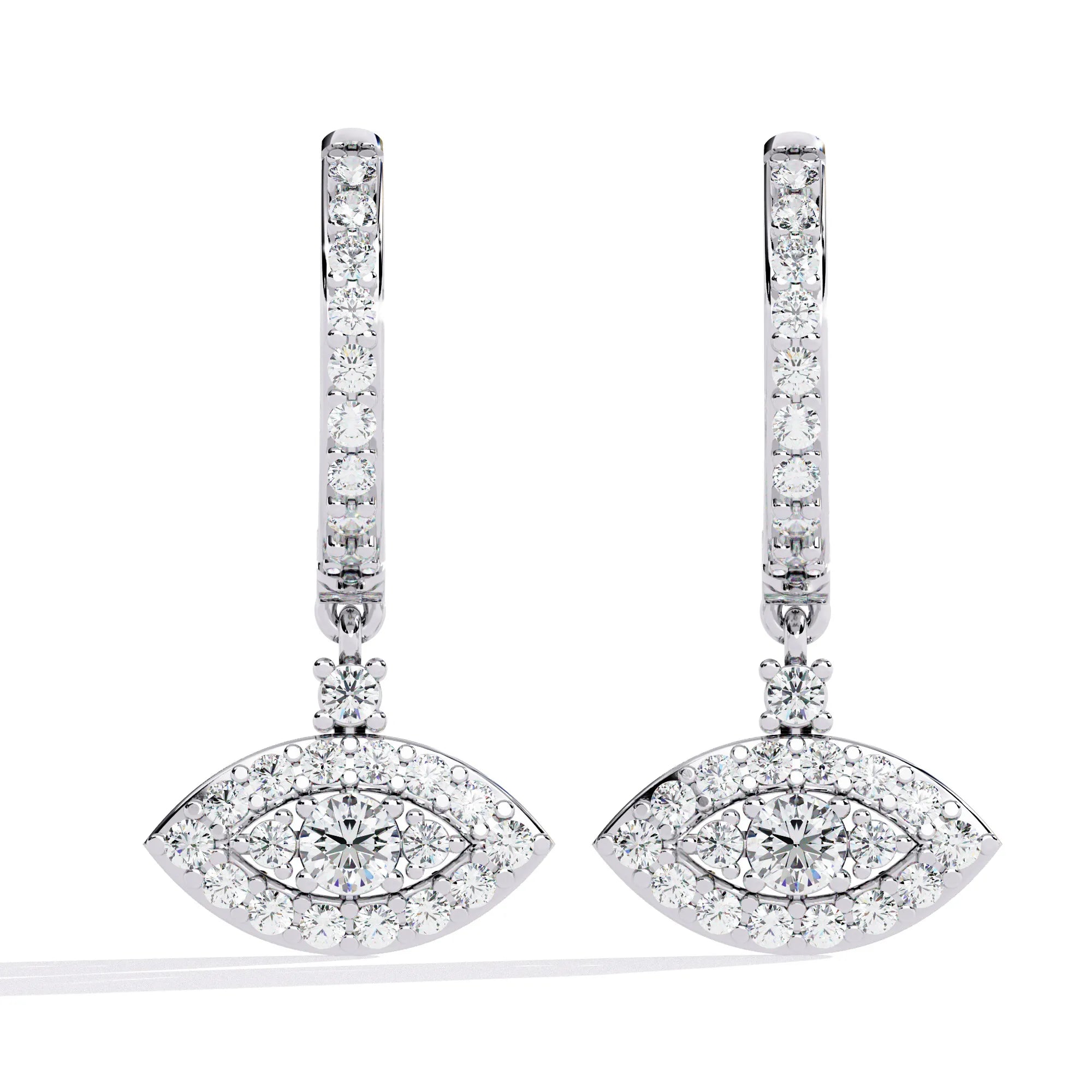 Mystic Eye Lab Diamond Earrings