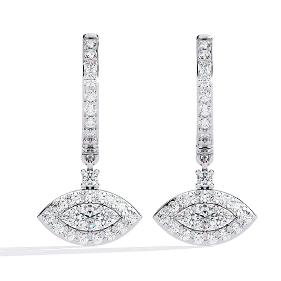 Mystic Eye Lab Diamond Earrings