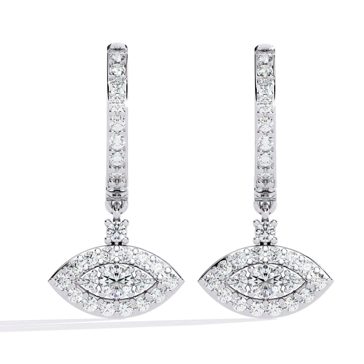 Mystic Eye Lab Diamond Earrings