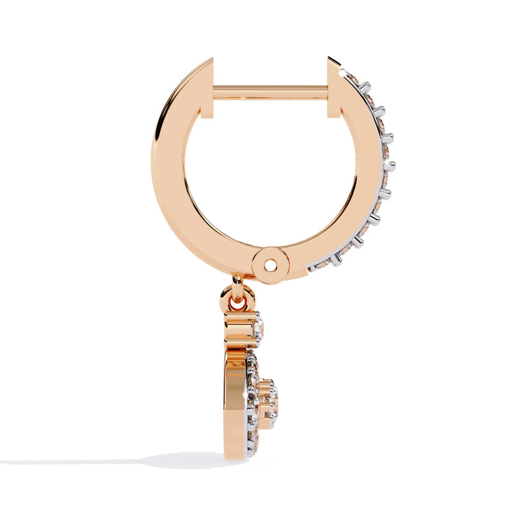 Mystic Eye Lab Diamond Earrings