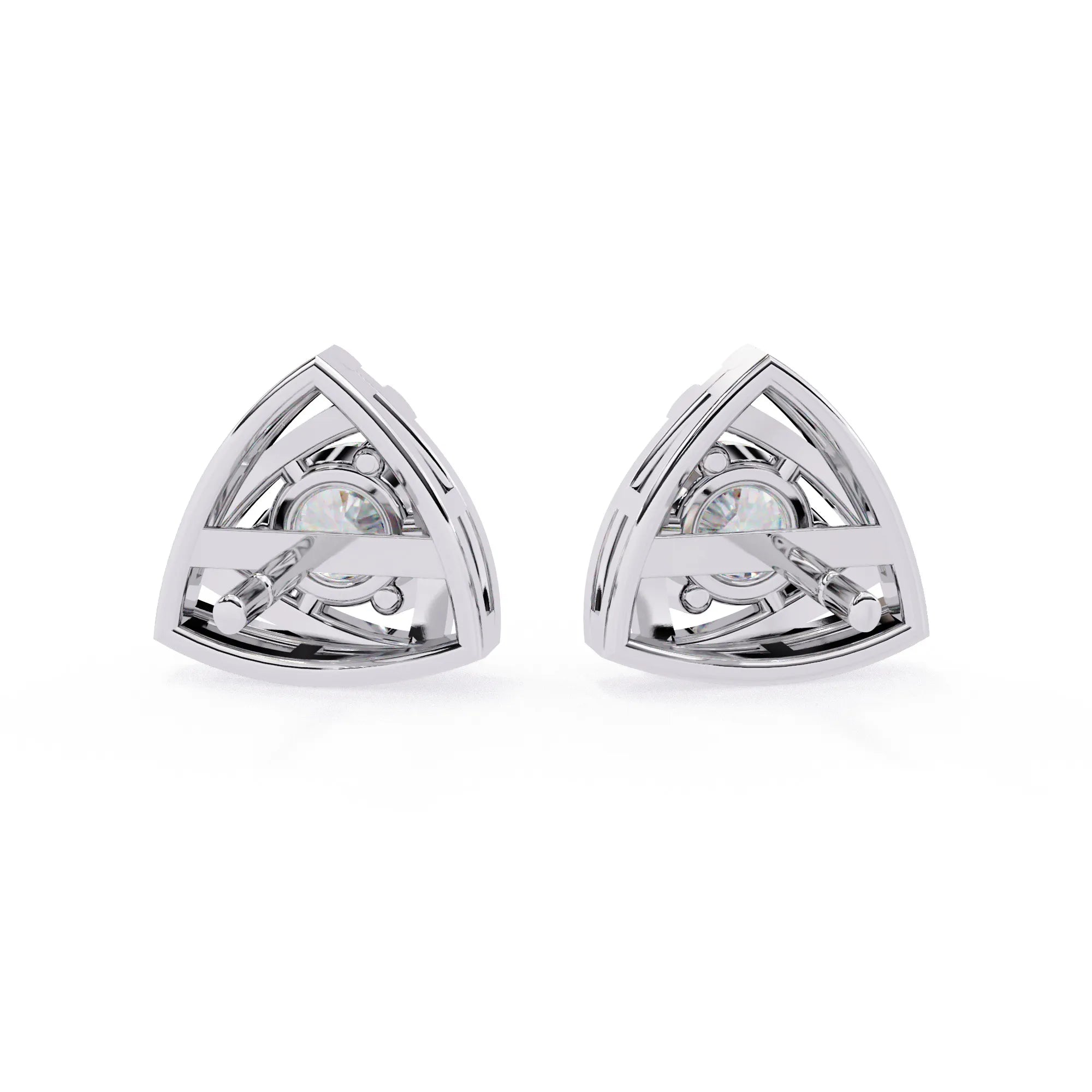 Modern Vertex Lab Diamond Studs Earring