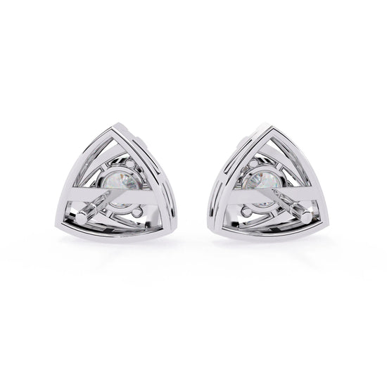 Modern Vertex Lab Diamond Studs Earring