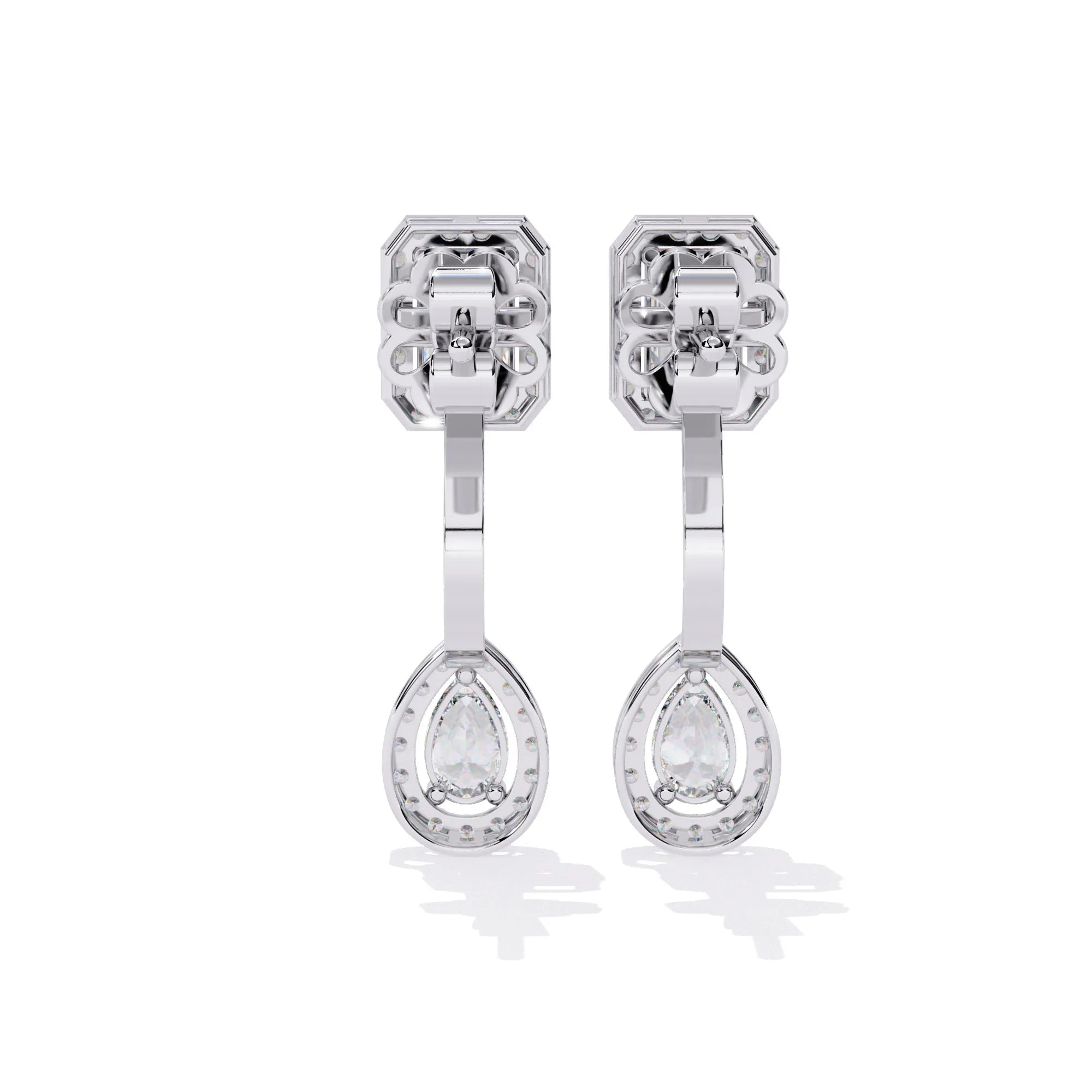 Duo Radiance Detachable Lab Diamond Earrings