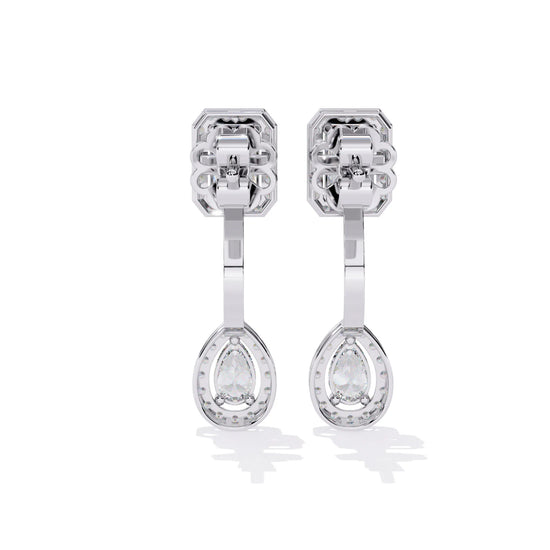 Duo Radiance Detachable Lab Diamond Earrings