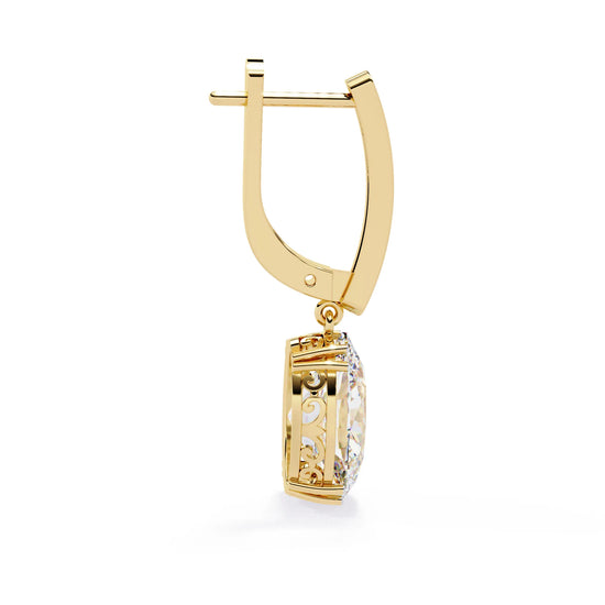 Celestial Elegance Moissanite Earrings