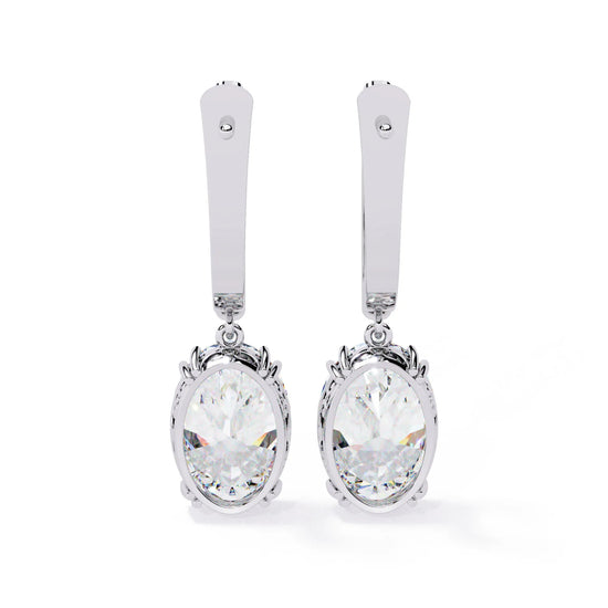 Celestial Elegance Moissanite Earrings