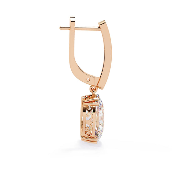 Celestial Elegance Moissanite Earrings