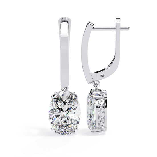 Celestial Elegance Moissanite Earrings