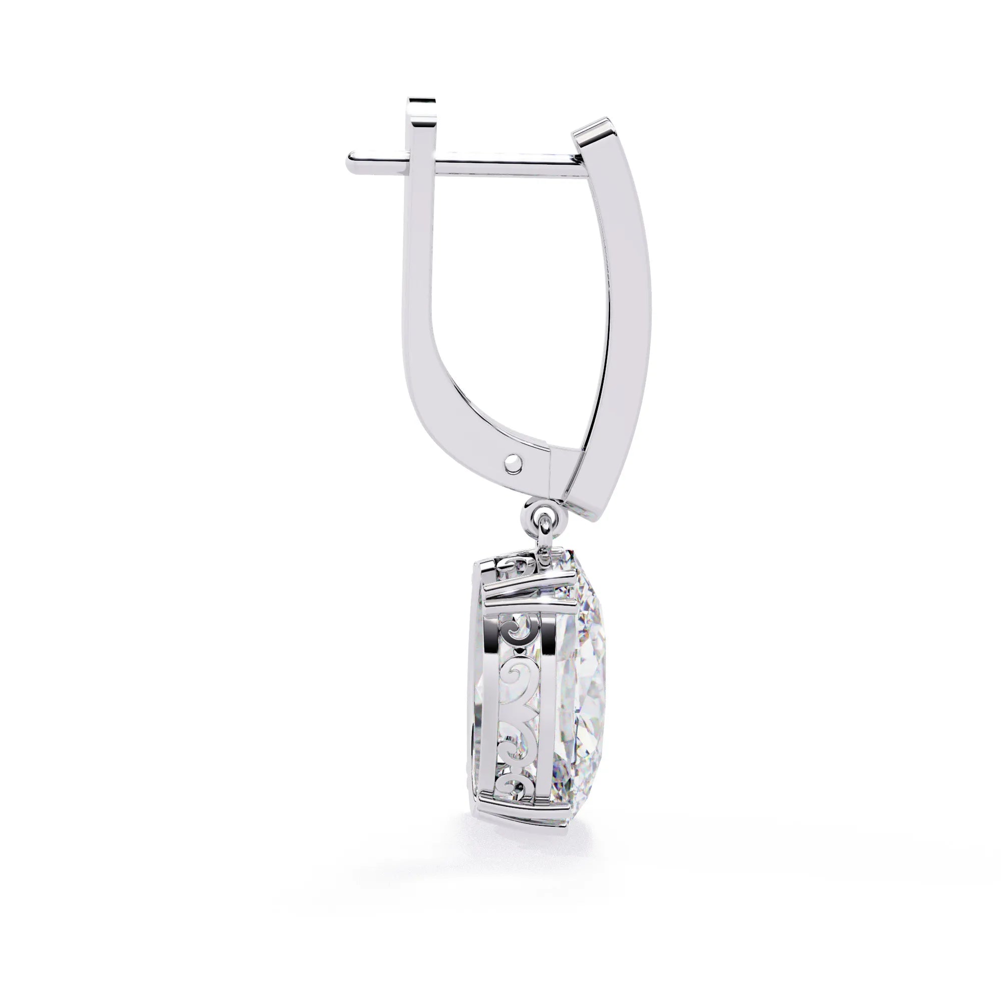 Celestial Elegance Moissanite Earrings