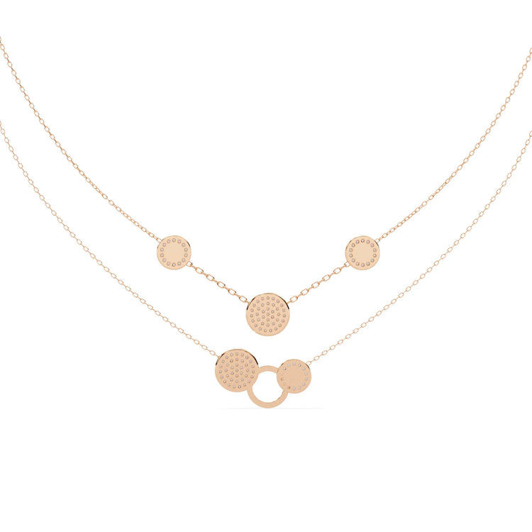 Twinkling Orbit Moissanite Necklace