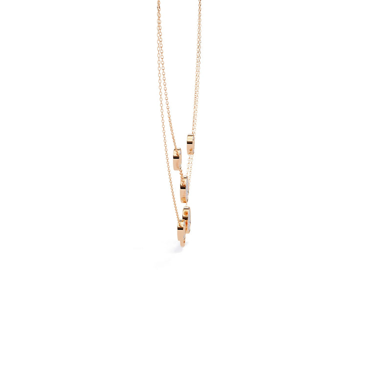 Twinkling Orbit Lab Diamond Necklace