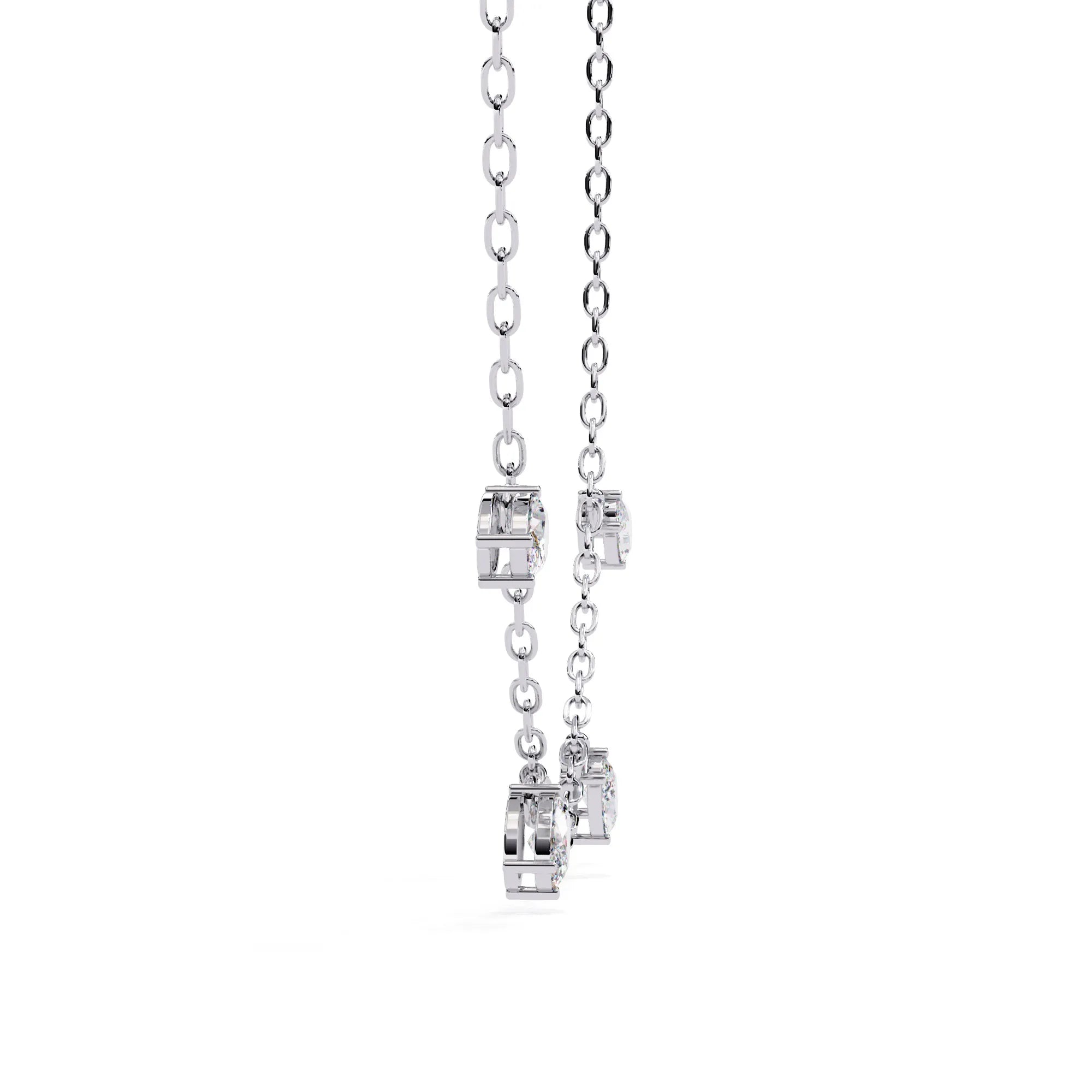 Luxe Drops Lab Diamond Necklace