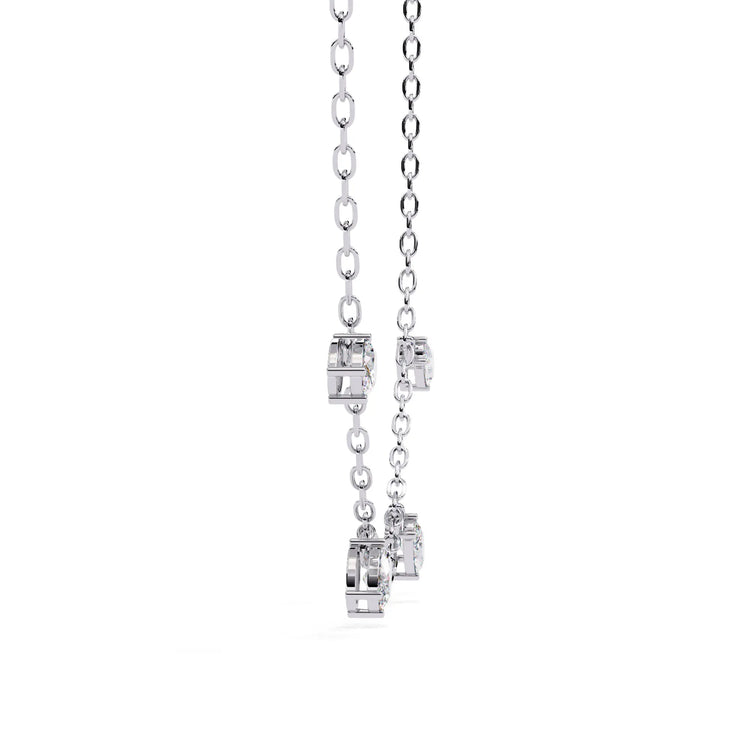 Luxe Drops Moissanite Necklace