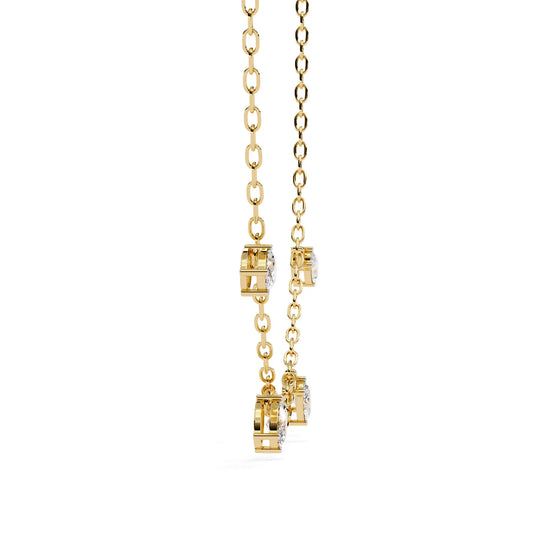 Luxe Drops Moissanite Necklace