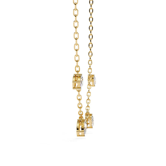 Luxe Drops Lab Diamond Necklace