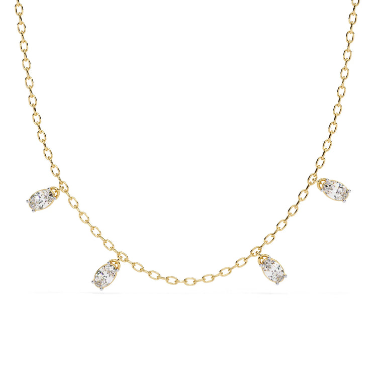 Luxe Drops Lab Diamond Necklace