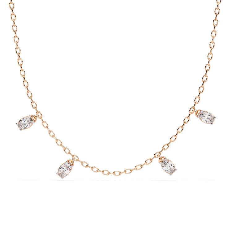 Luxe Drops Lab Diamond Necklace