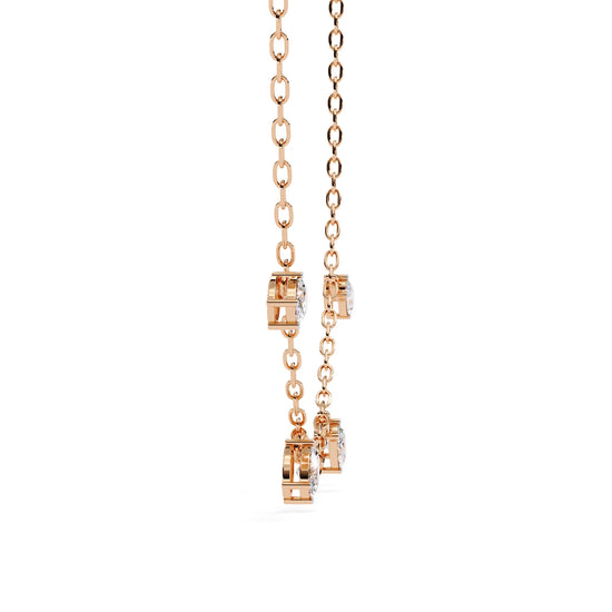 Luxe Drops Moissanite Necklace