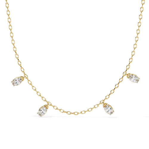 Luxe Drops Lab Diamond Necklace