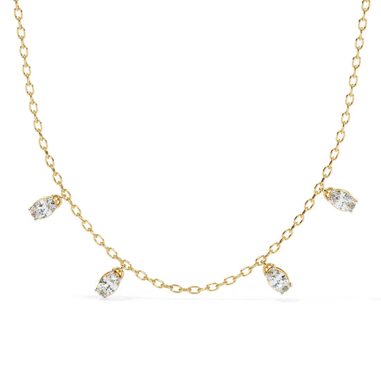 Luxe Drops Lab Diamond Necklace