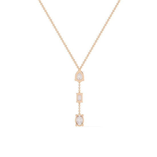 Celestial Trio Lab Diamond Necklace