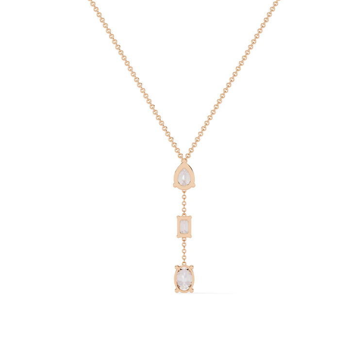 Celestial Trio Lab Diamond Necklace