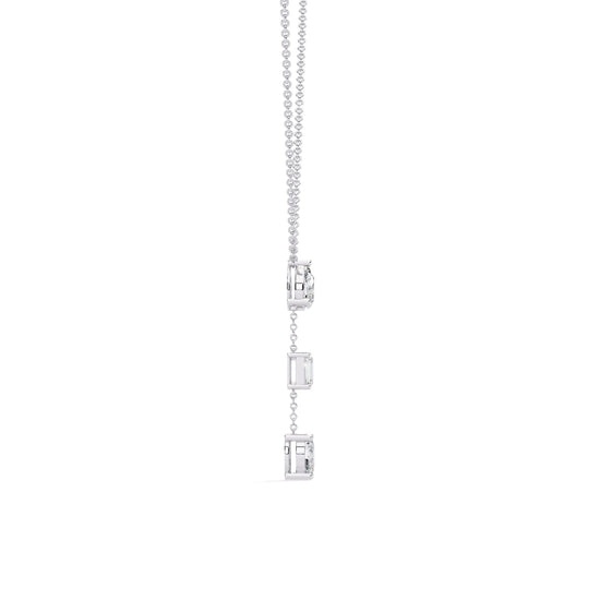 Celestial Trio Moissanite Necklace