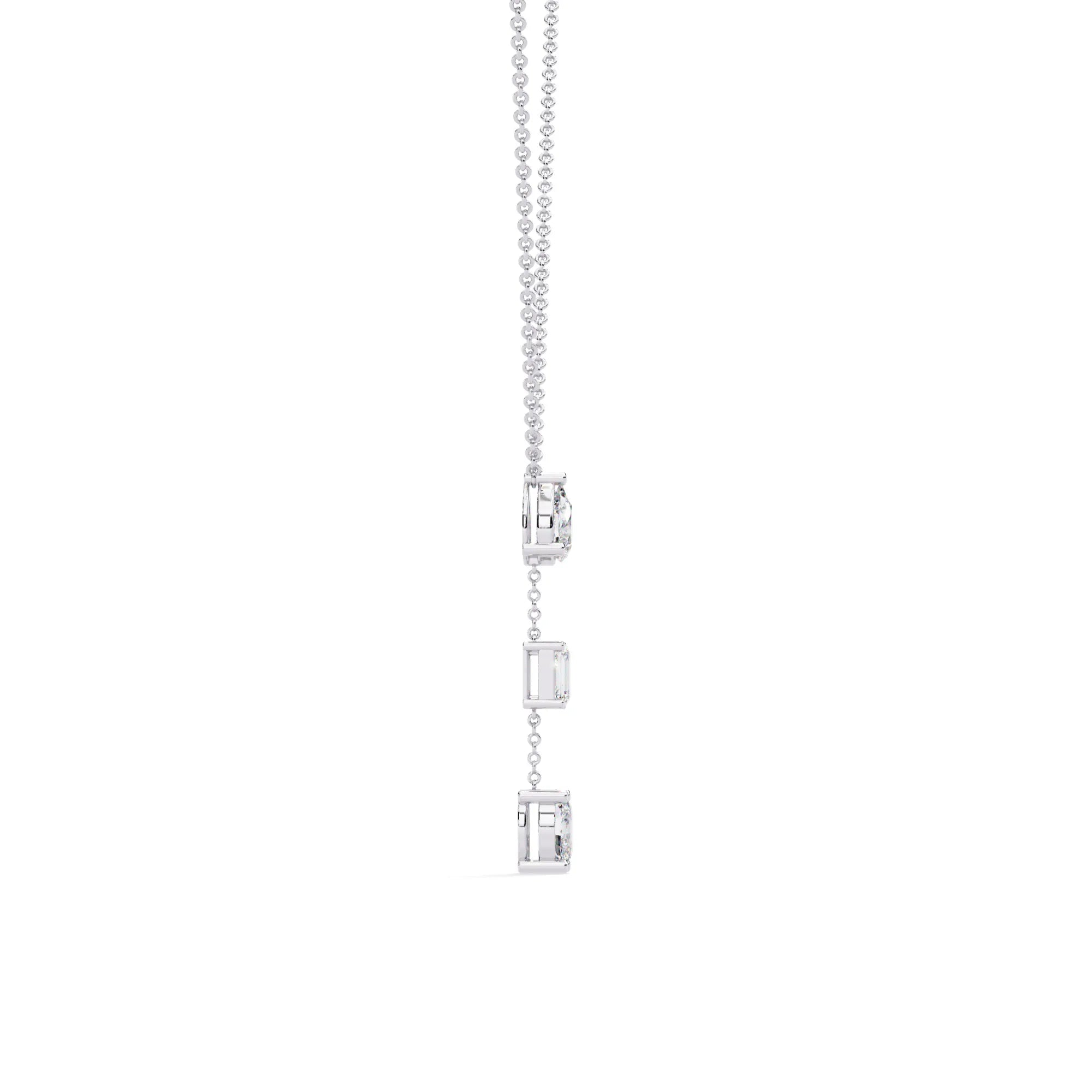 Celestial Trio Lab Diamond Necklace