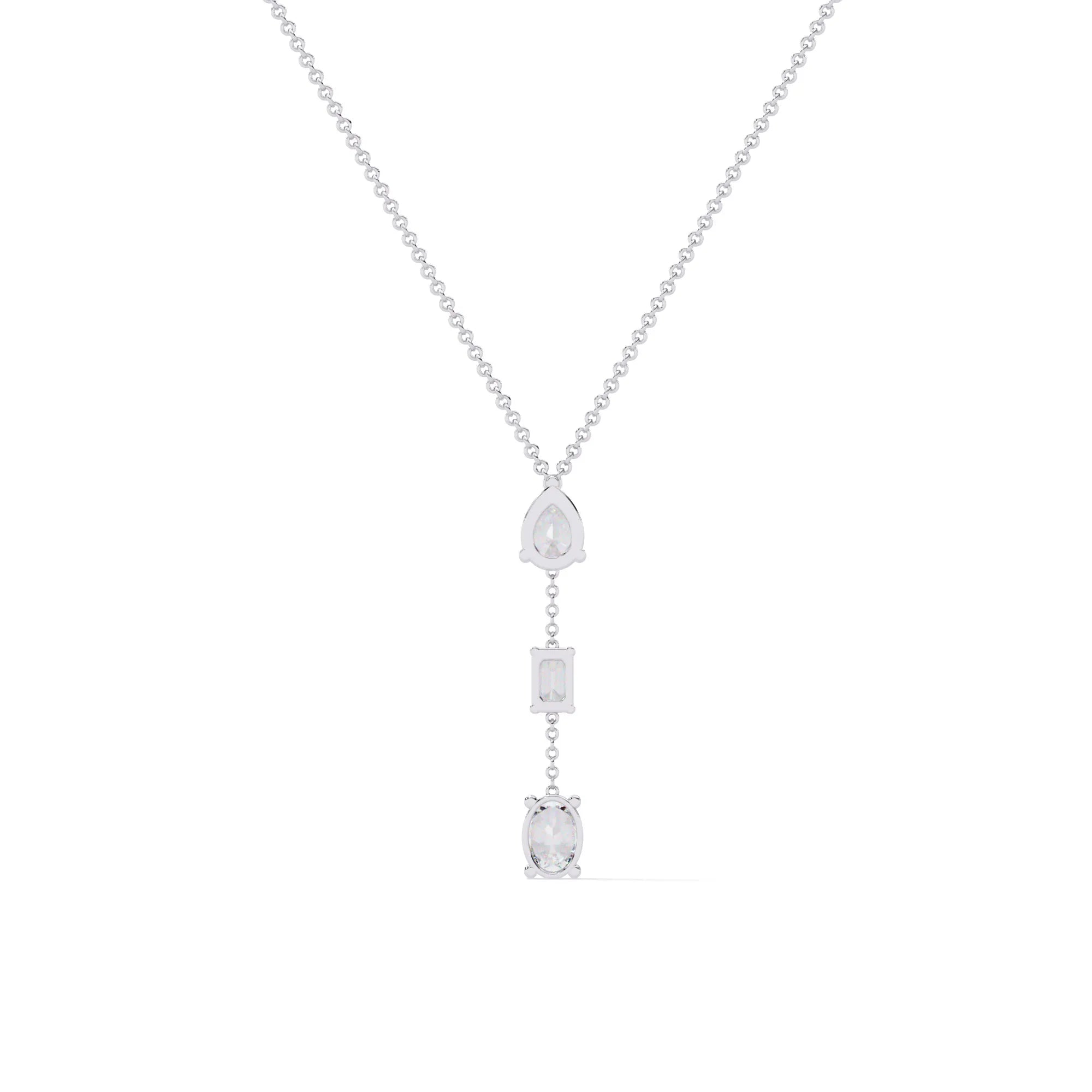Celestial Trio Lab Diamond Necklace