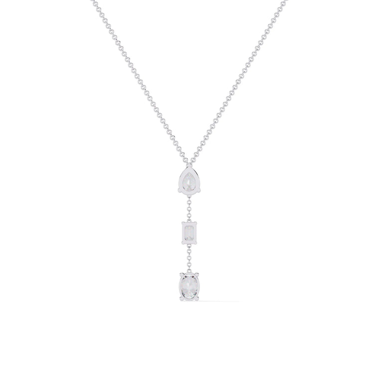 Celestial Trio Lab Diamond Necklace