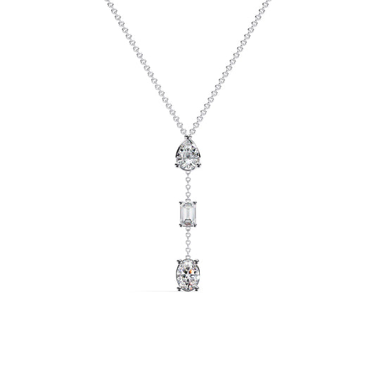 Celestial Trio Lab Diamond Necklace