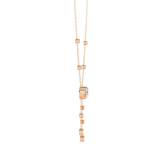 Shimmering Stream Moissanite Necklace