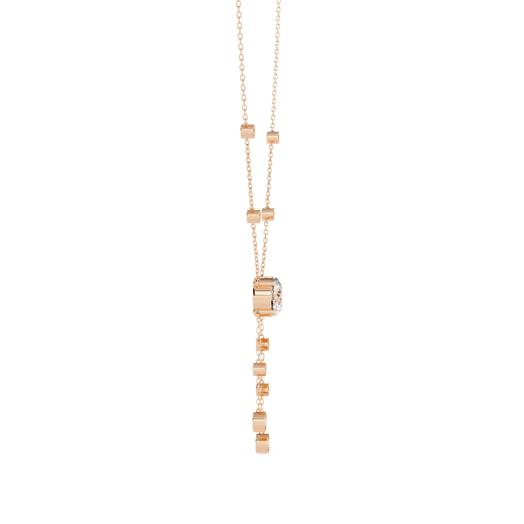 Shimmering Stream Lab Diamond Necklace