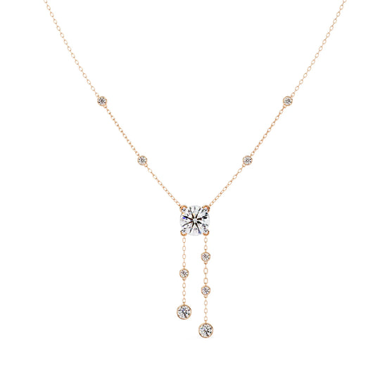 Shimmering Stream Lab Diamond Necklace