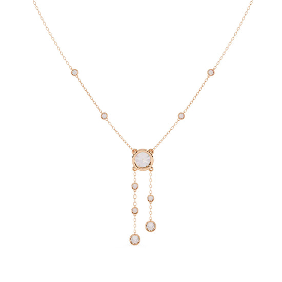 Shimmering Stream Moissanite Necklace