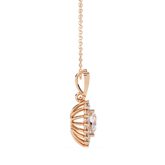 Timeless Heart Shaped Moissanite Necklace