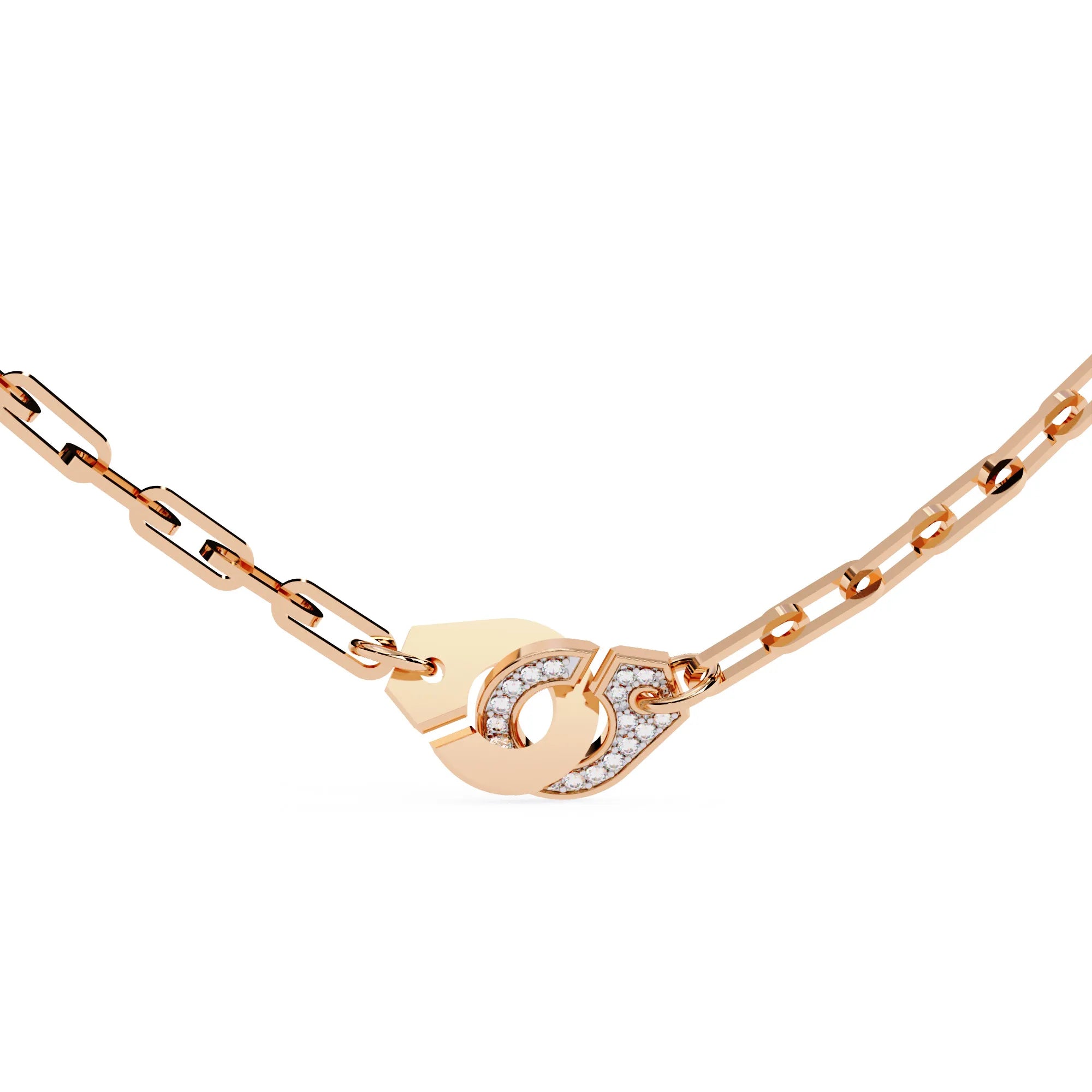 Moissanite Modern Fusion Necklace