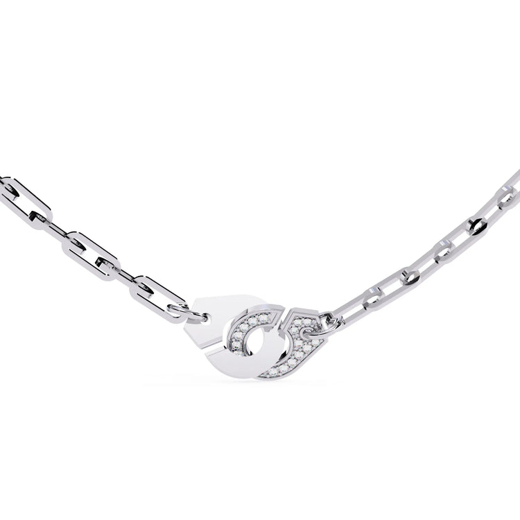 Lab Diamond Modern Fusion Necklace