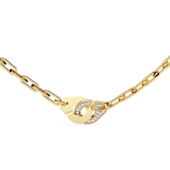 Lab Diamond Modern Fusion Necklace