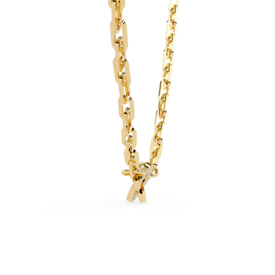 Lab Diamond Modern Fusion Necklace