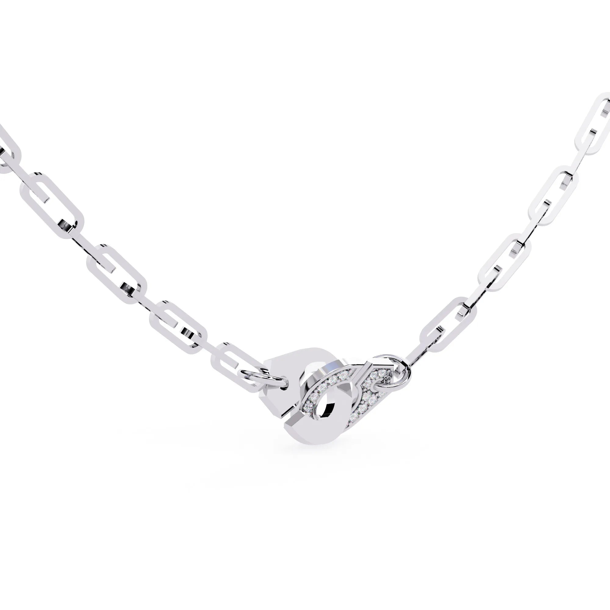 Lab Diamond Modern Fusion Necklace