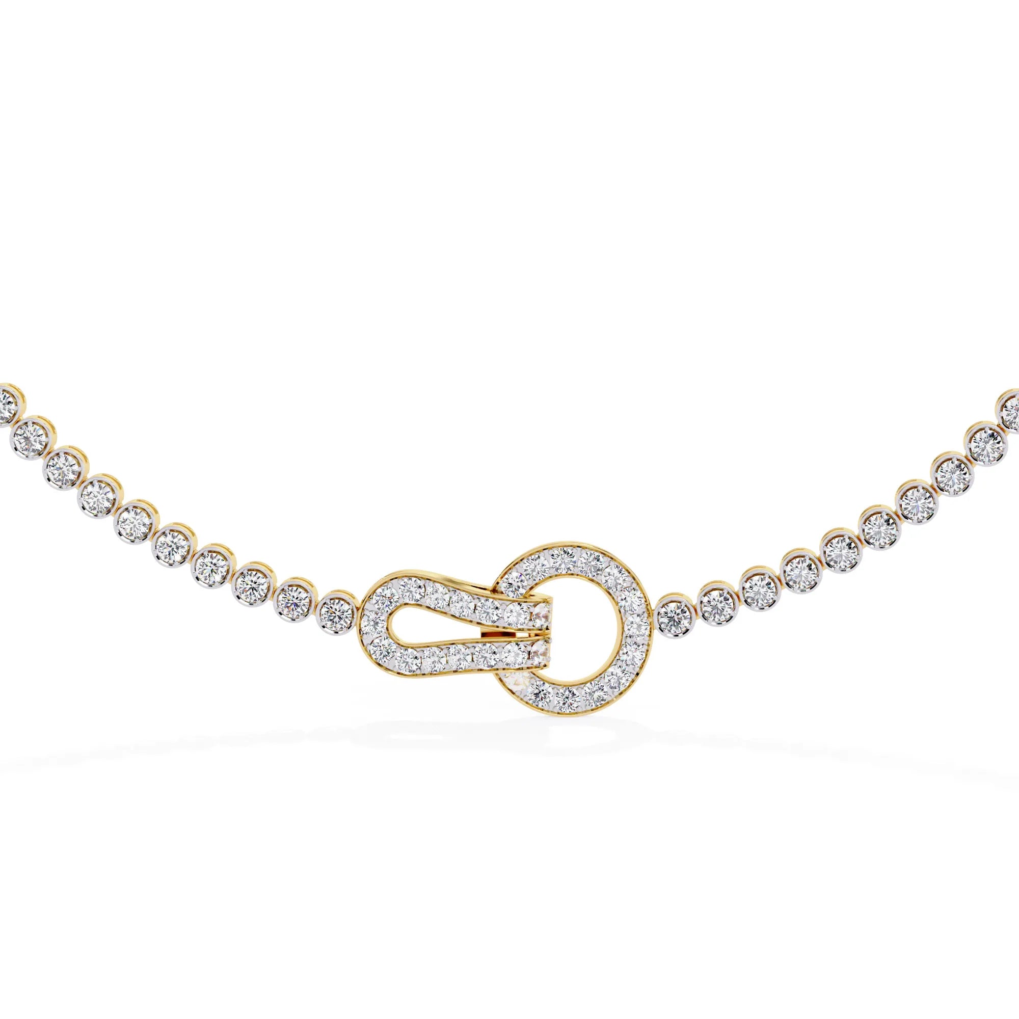 Luxe Loop Lab Diamond Necklace