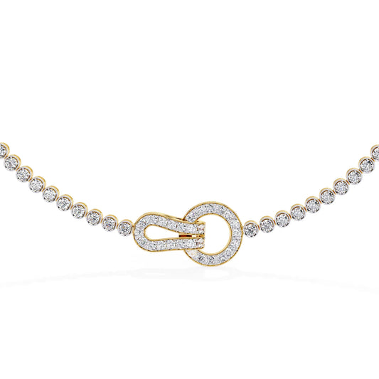 Luxe Loop Lab Diamond Necklace