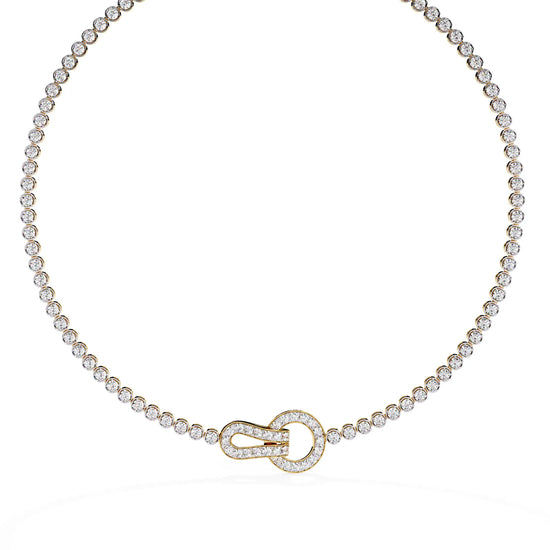 Luxe Loop Lab Diamond Necklace