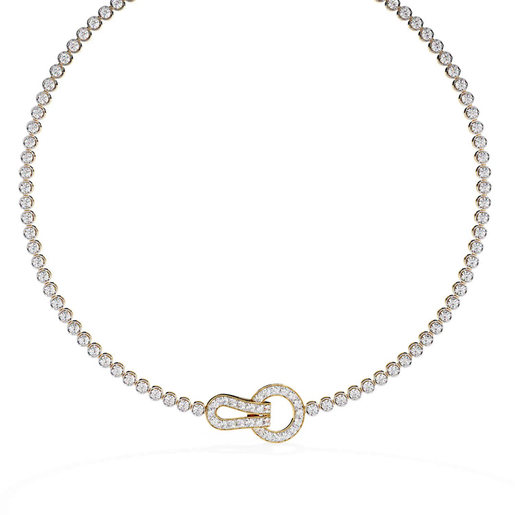 Luxe Loop Lab Diamond Necklace